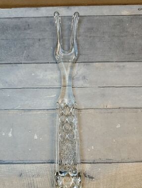 Anchor Hocking Glass Fork